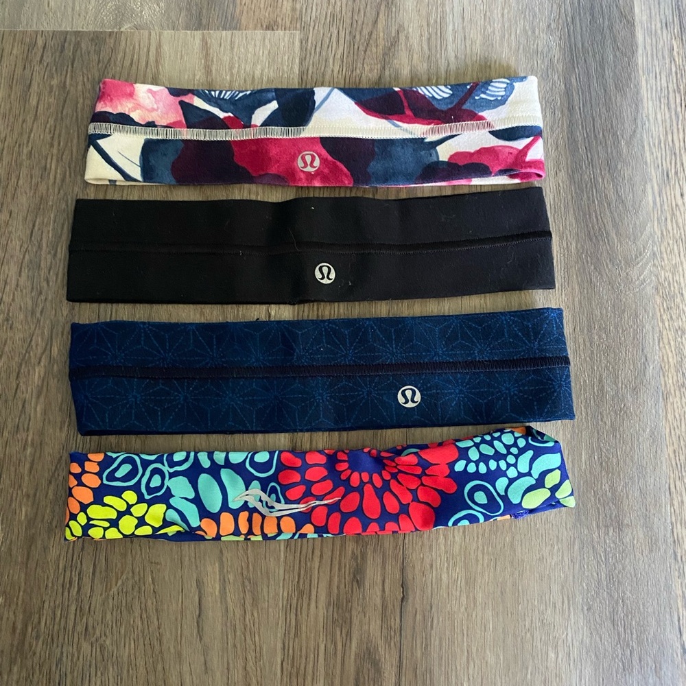 Lululemon and Sacony Headbands